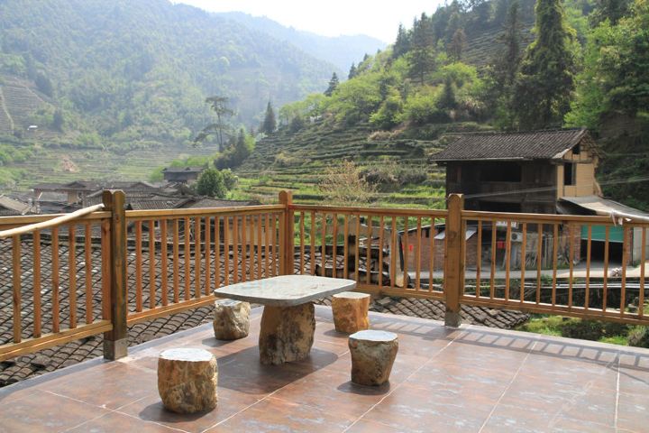 南靖土楼听泉山庄-豪华套房