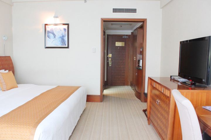 威海蓝天宾馆-豪华海景超级大床房(酒店★特惠)[无早]