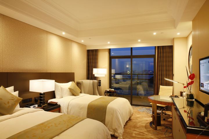 厦门海旅温德姆至尊酒店(【含早】豪华海景双床房)