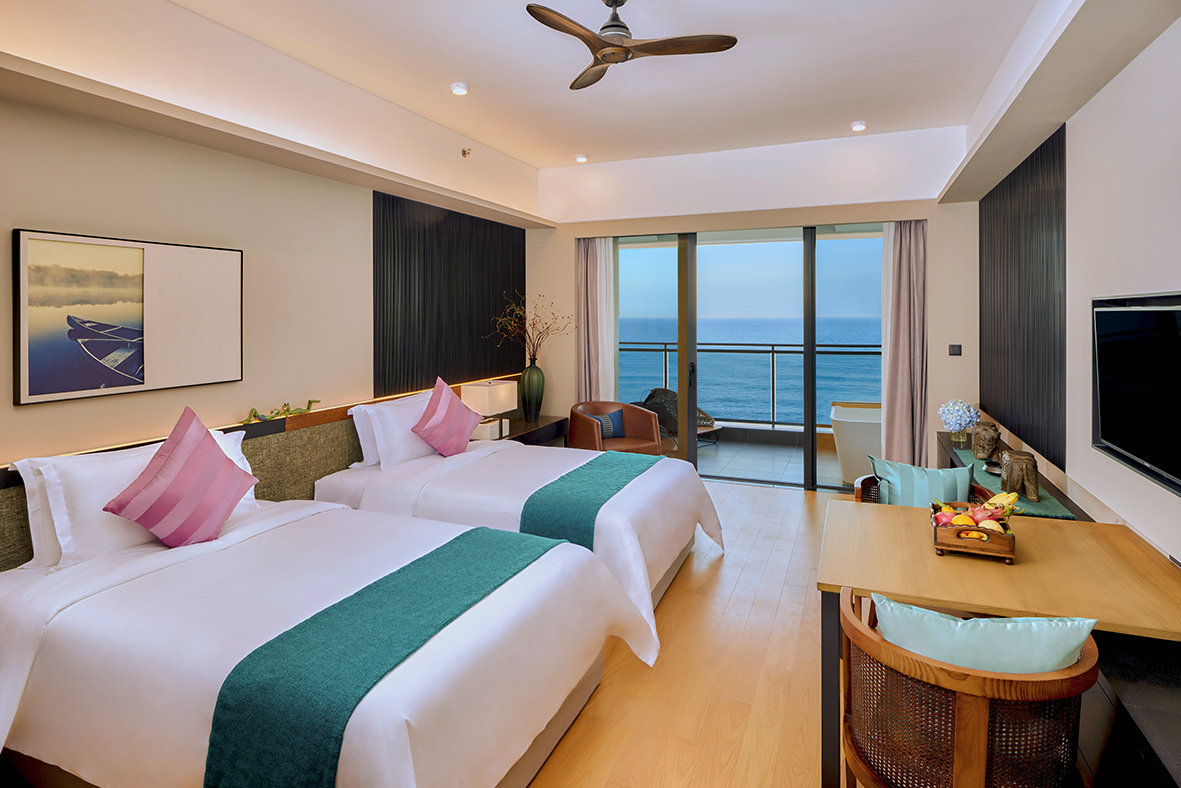 惠东双月湾檀悦都喜天丽度假酒店-高级海景房 温泉