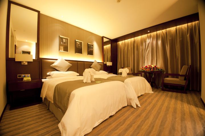 合肥尊悦酒店-豪华双床房(双床)[无早]