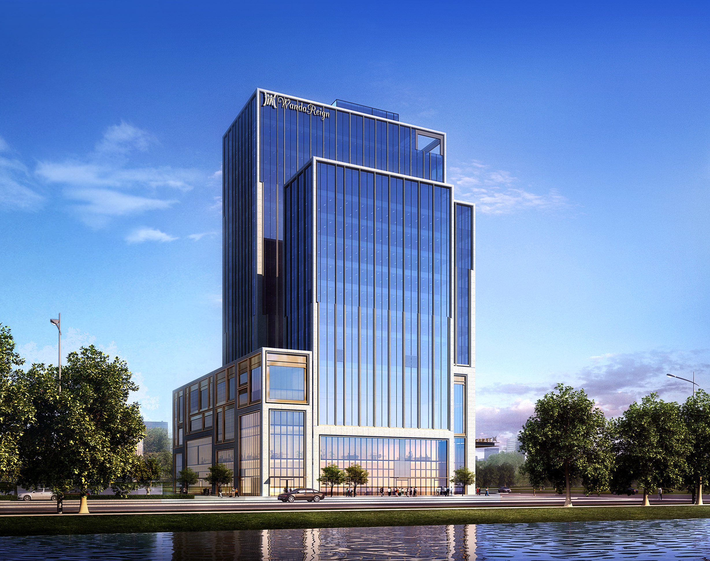 上海万达瑞华酒店(豪华浦江房)