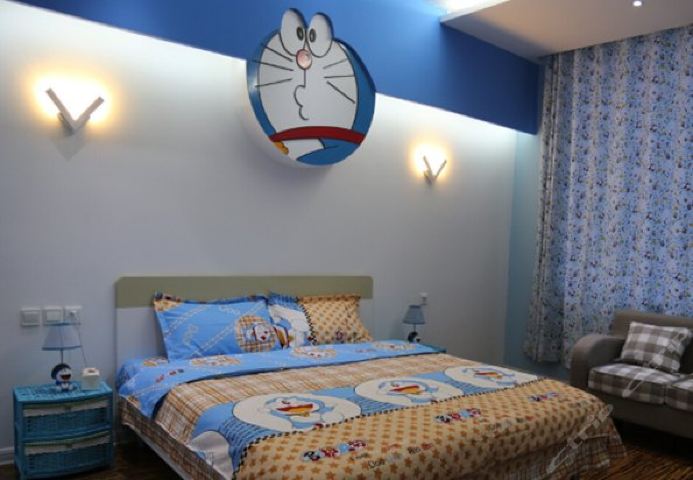 涿州遇见凝爱主题酒店-哆啦a梦