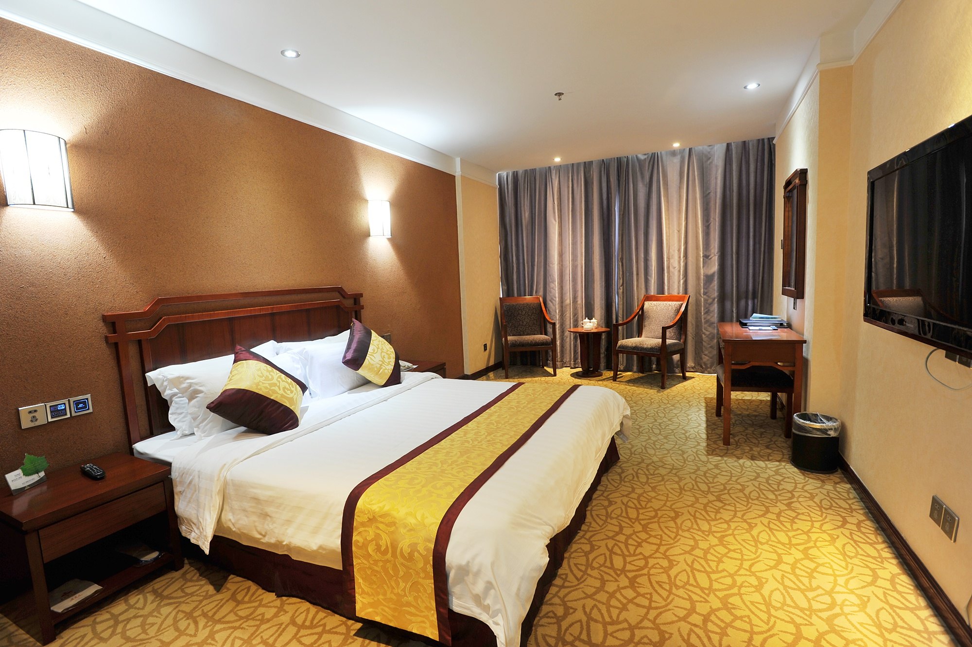 青海香巴林卡酒店-豪华单人间