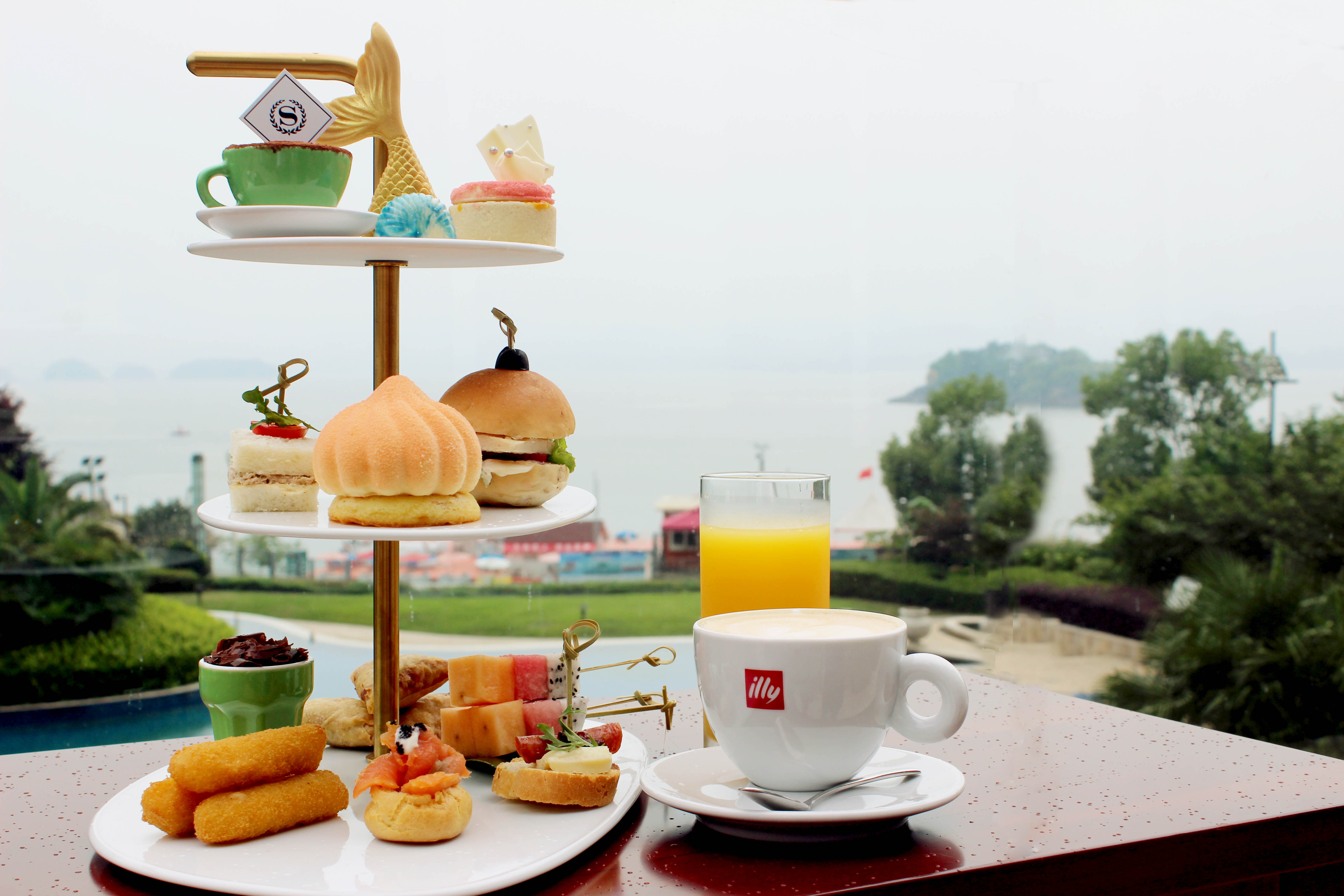 千岛湖喜来登度假酒店(双人"鱼"悦时光下午茶)