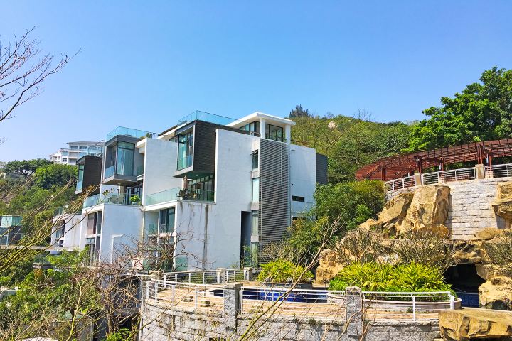 深圳小梅沙奢华海景别墅-奢华6房4厅水岸别墅(限时促销)(九人入住)[无