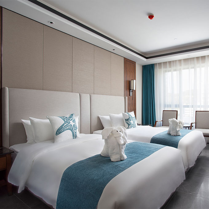 三亚新城酒店(【含早】高级双床房 免税店穿梭巴士)