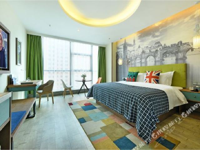 美豪酒店(西宁海湖新区店)(英伦风情大/双床房【含