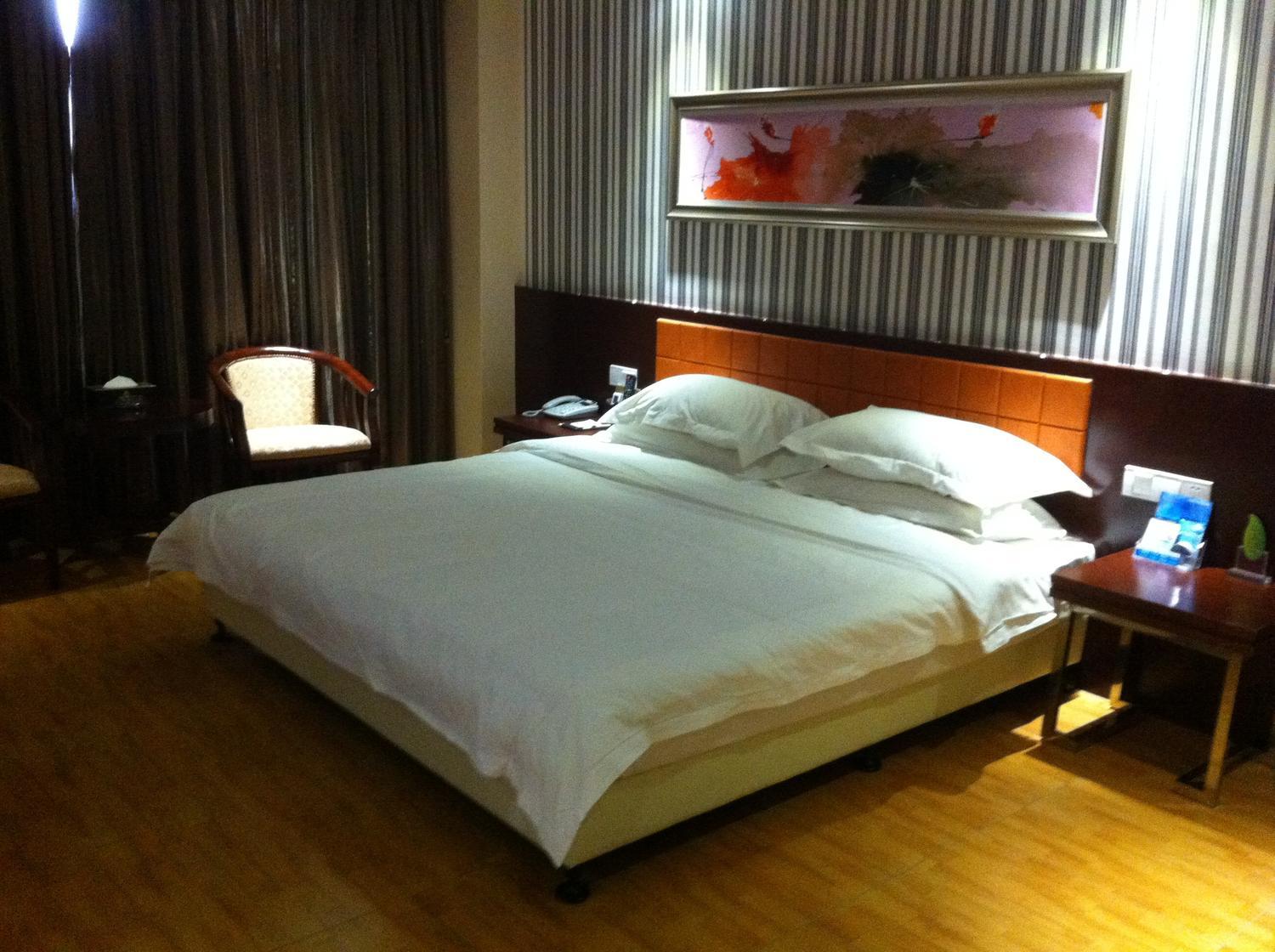 清远金谷酒店-豪华单人房(双人入住)[无早](大床)