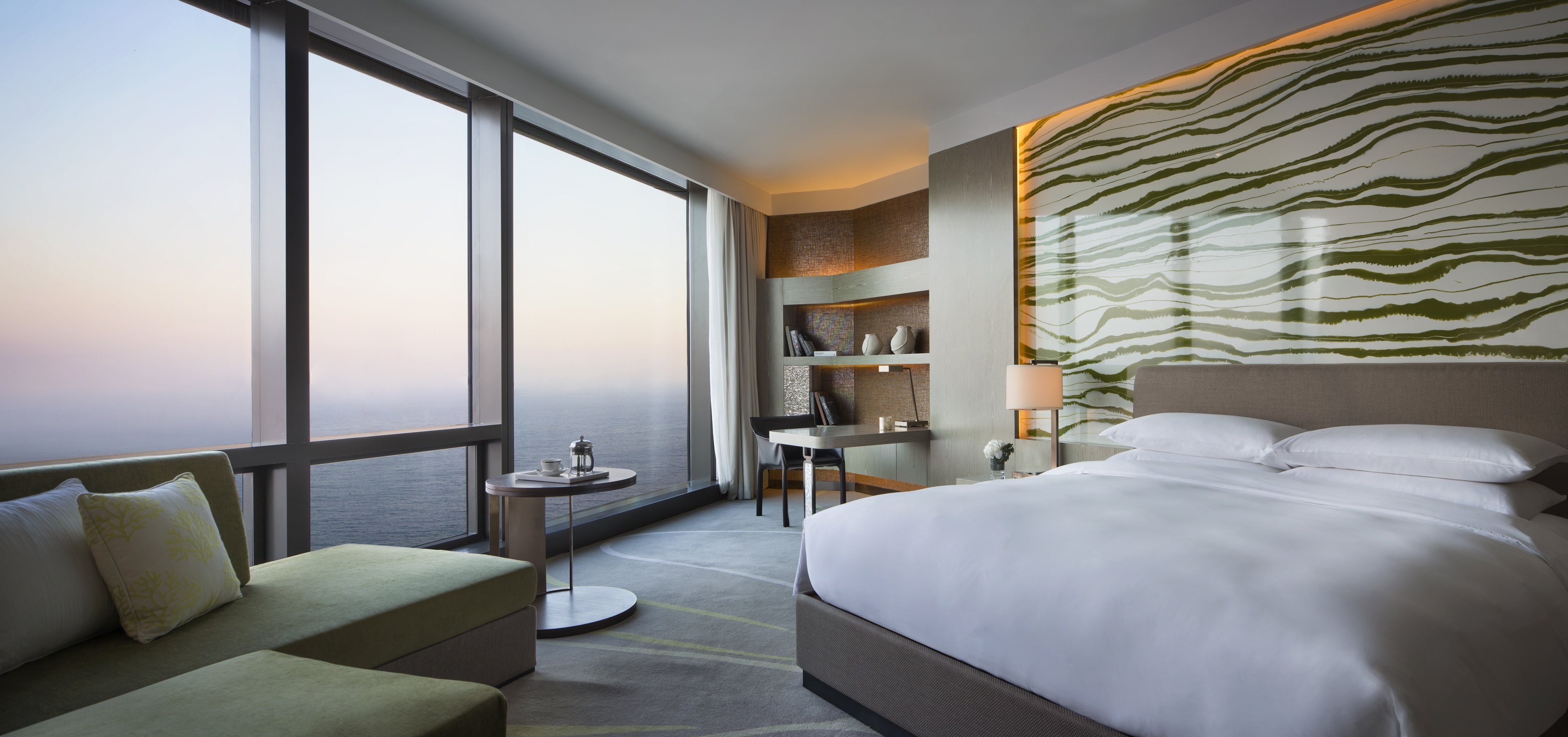 大连君悦酒店-君悦豪华海景房(单人入住)[单早]