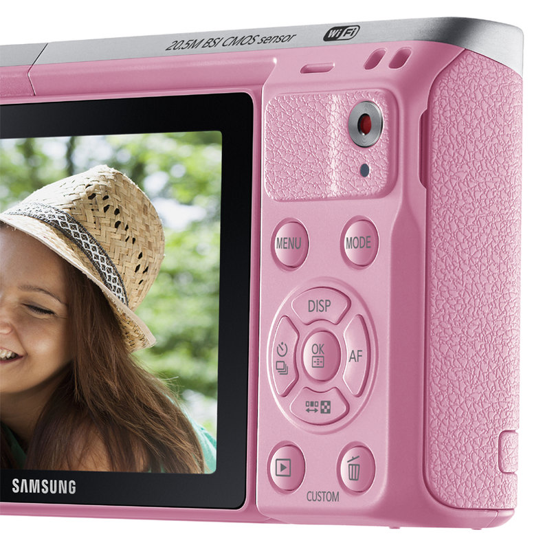 samsung 三星 微单相机 nx mini 9-27mm (粉红)