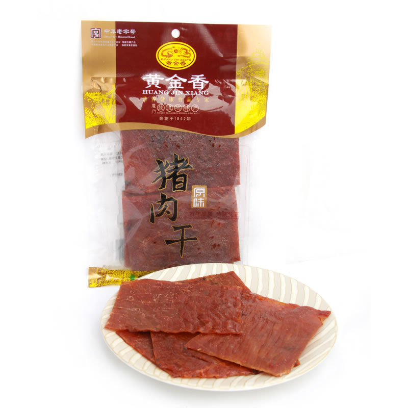 黄金香 原味猪肉干 45g
