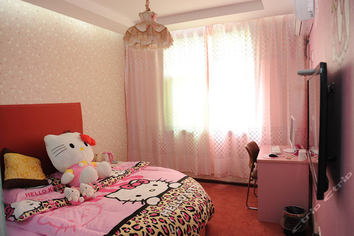 华山ido主题酒店-hello kitty主题房