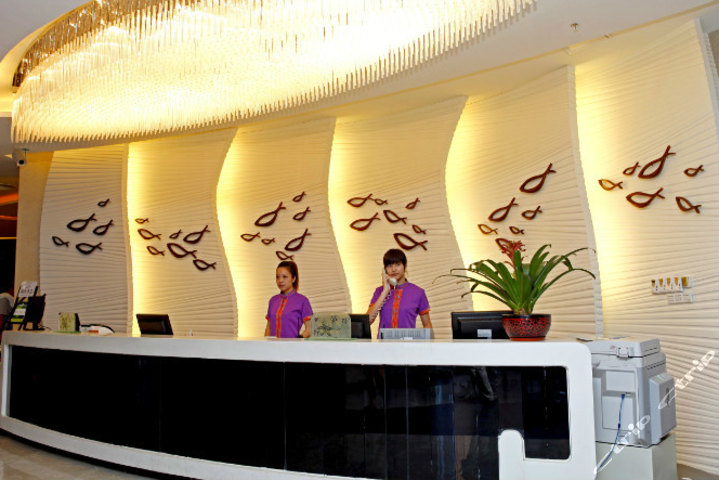 阳江闸坡帝宫大酒店—前台