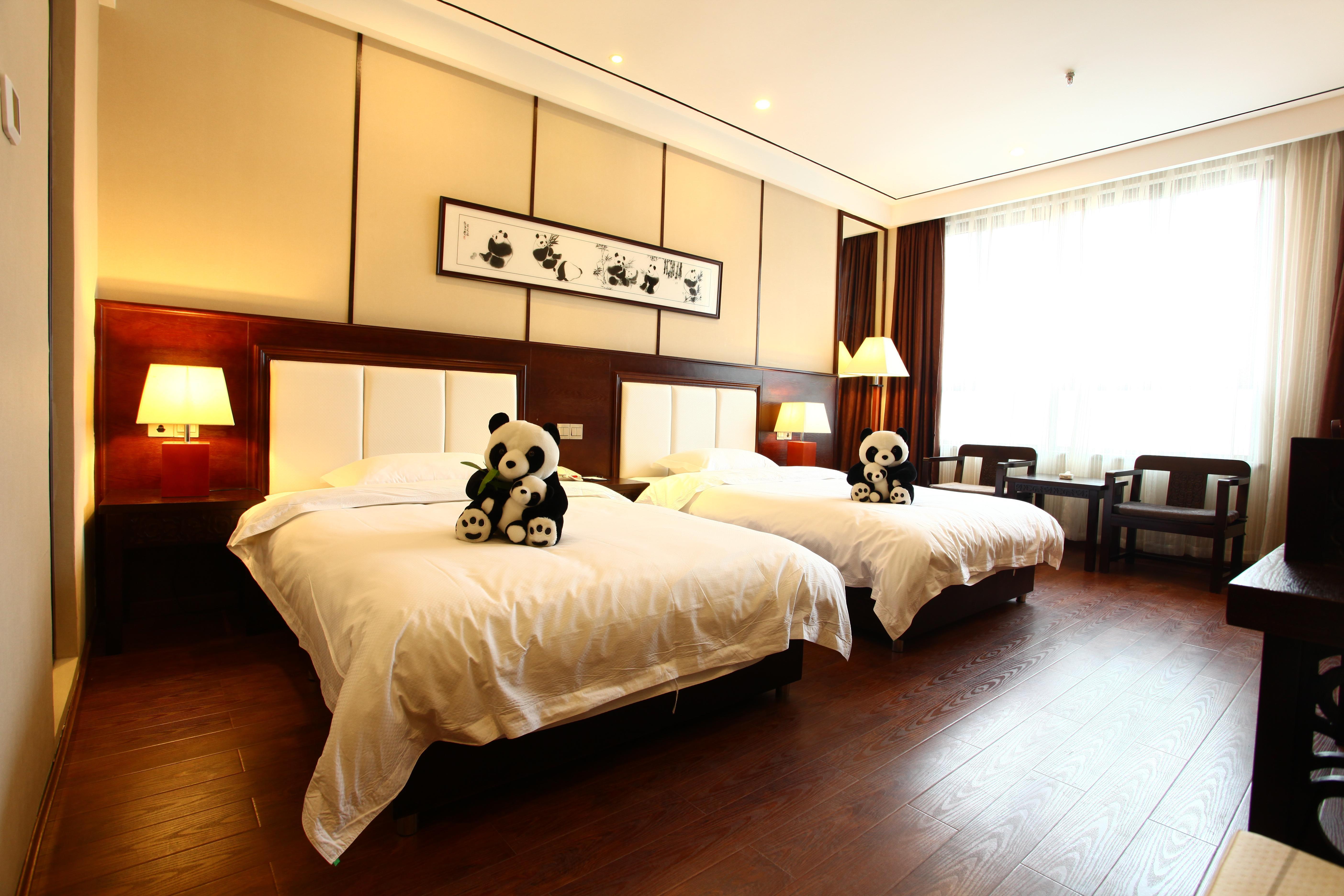 熊猫驿站主题文化酒店(都江堰古城店)(熊猫标间)
