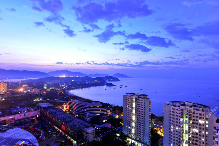 三亞柏瑞精品海景酒店—大東海夜景