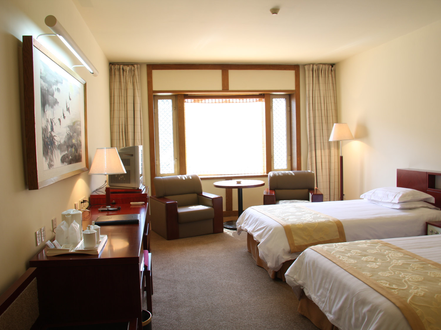 北京香山饭店-豪华双床房(会员特惠)