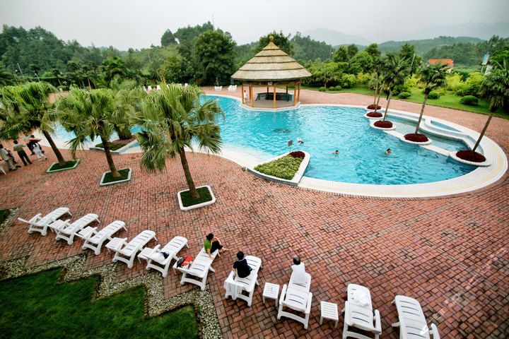 桂林兴安乐满地度假酒店(普通双床房)