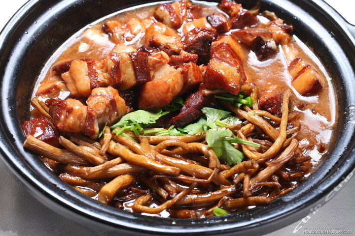葫芦条炖肉