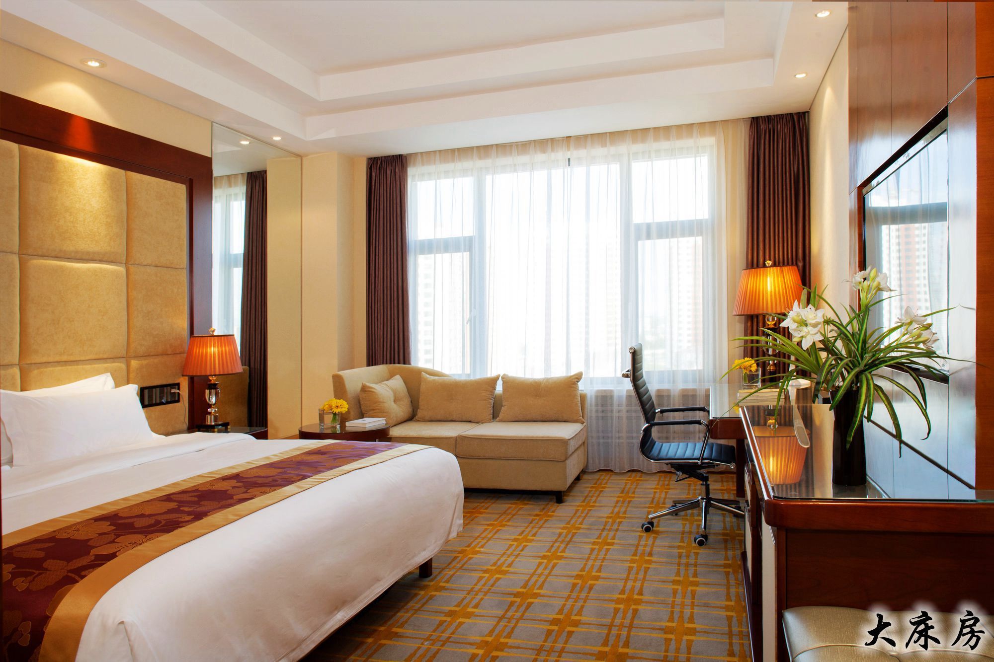 呼伦贝尔嘉世豪酒店-豪华单间