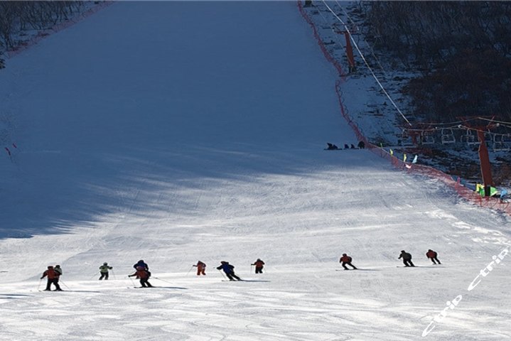 渭南必捷滑雪场图片