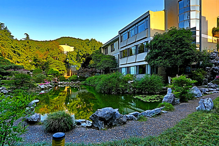 杭州玉皇山庄-豪华房 动物园门票 自行车