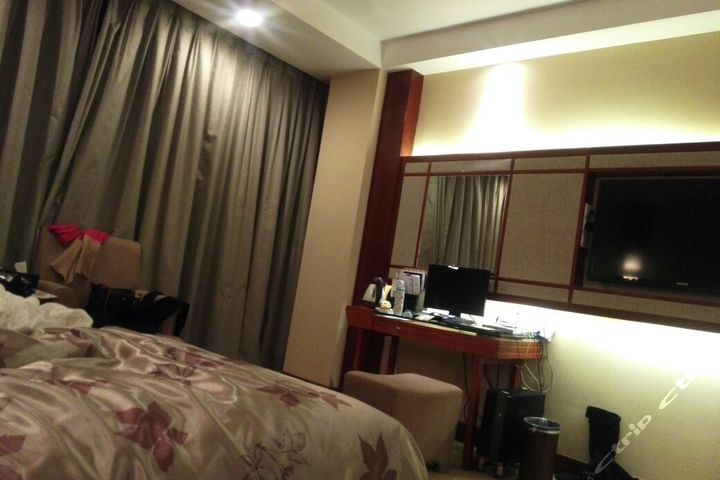 南充宇豪酒店-豪华双床间[单早]