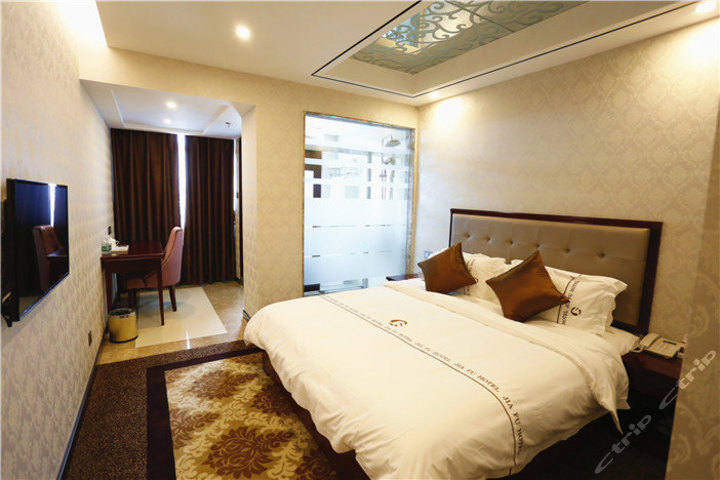 赣州嘉富宾馆-情侣大床房团购-原价0元-团购仅售218元,赣州酒店团购