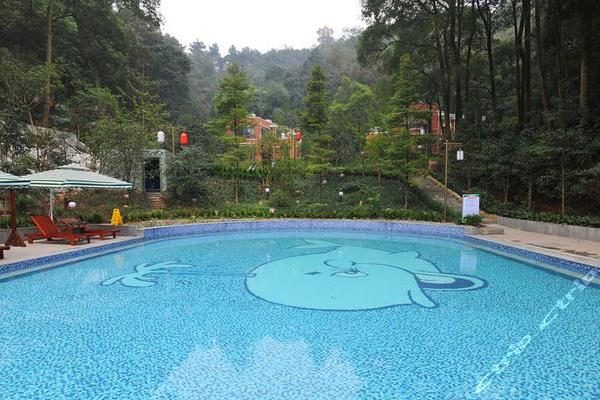 峨眉山观岭森林温泉