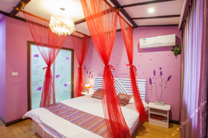 乌镇时光小镇主题客栈-紫夜迷情公主房(预付)