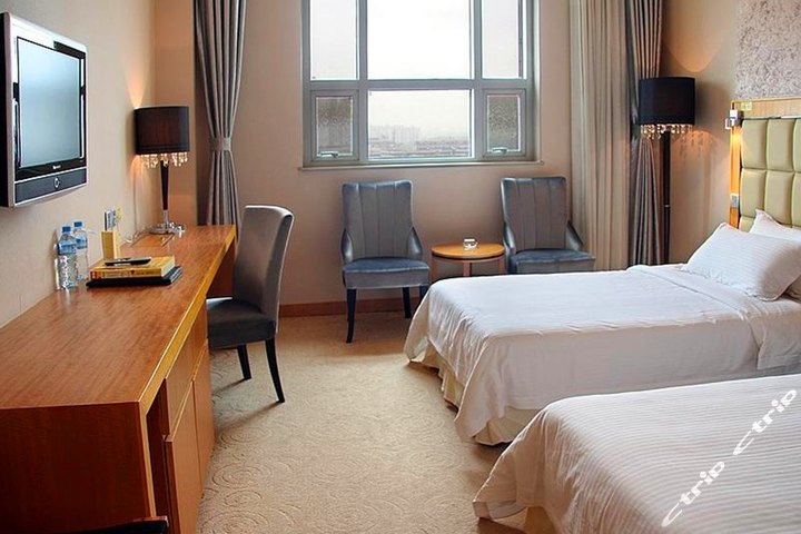 武汉格瑞思酒店-豪华双床房