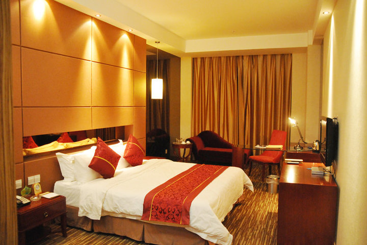 太原海港大酒店-豪华商务房(双床)[双早]