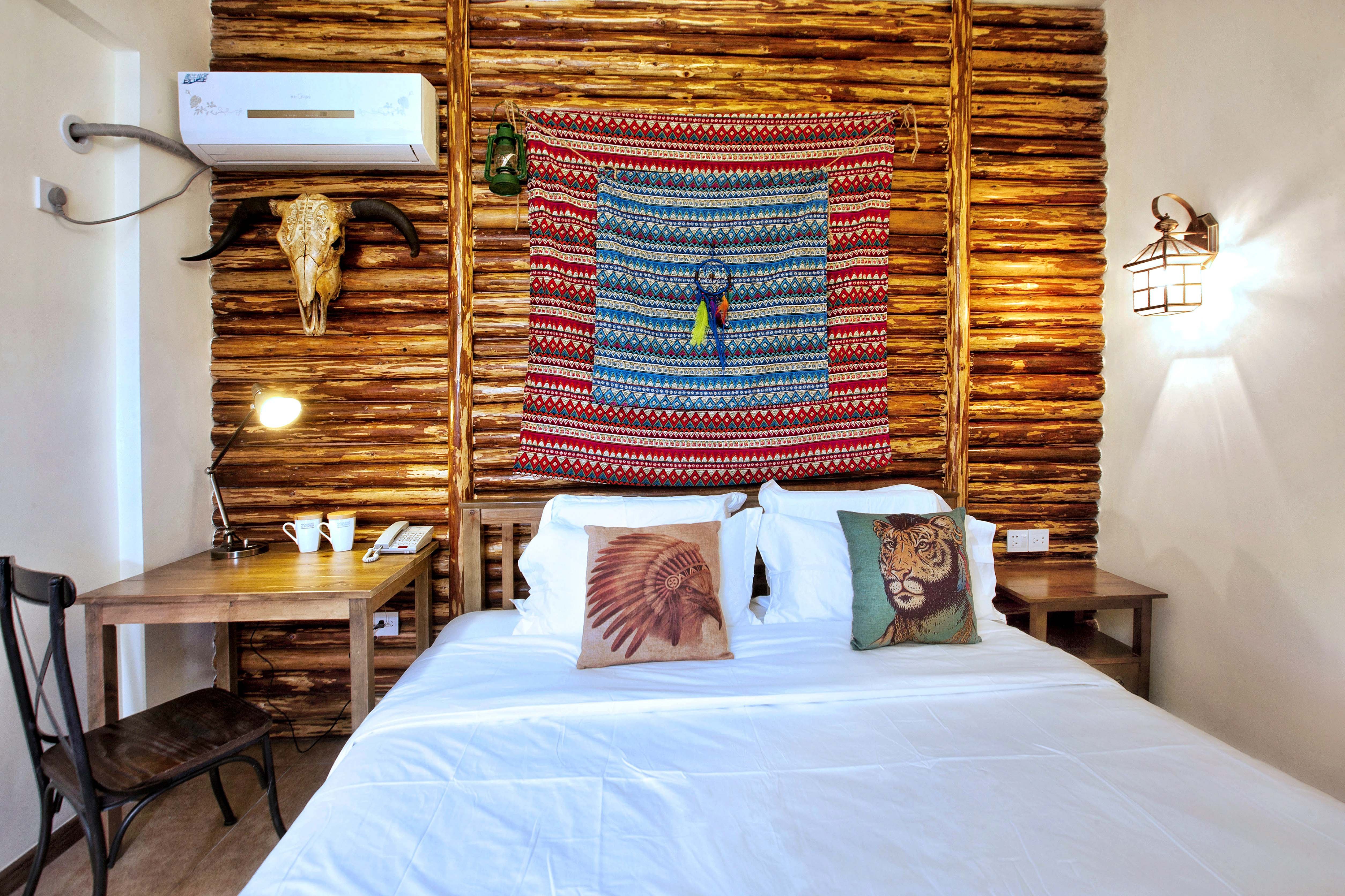 哪里那里海岸精品客栈-印第安迷情大床(双人入住)[无早]