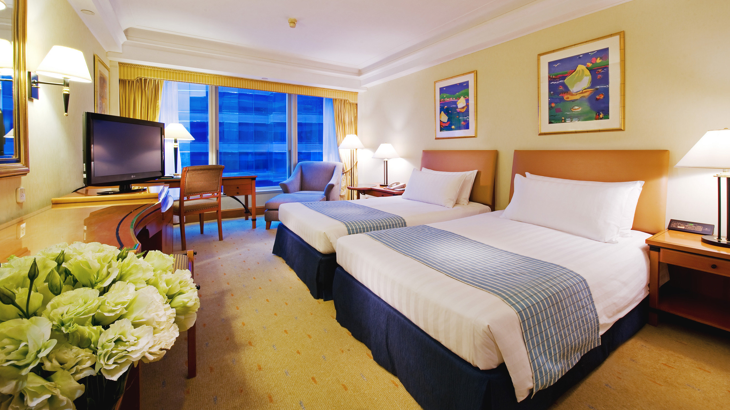 香港九龙海逸君绰酒店(harbour grand kowloon)-园景房(提前1天预订)