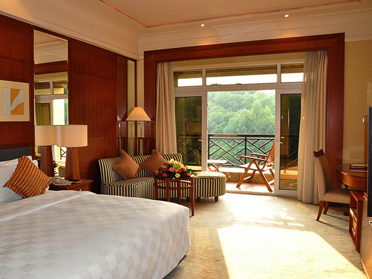 东莞莲花山庄酒店-豪华大床房[单早]