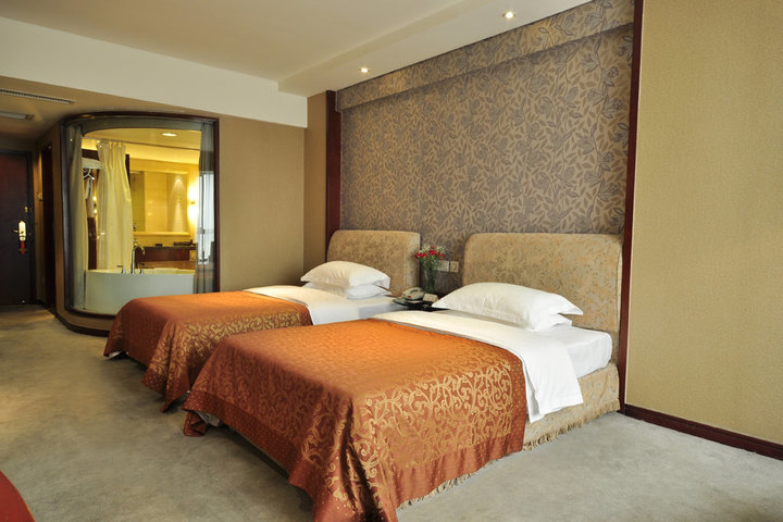 西安海景国际酒店-豪华双床房(周末特价)