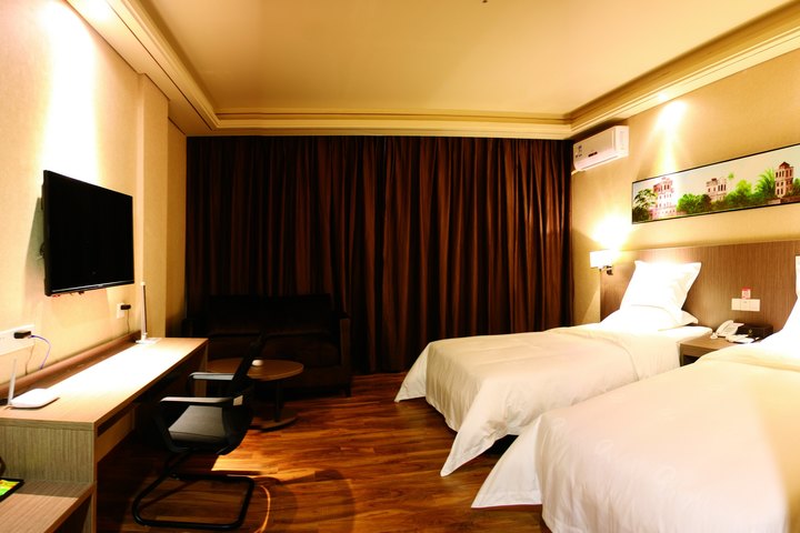 开平澳莎酒店-豪华双人房(双人入住)[双早]