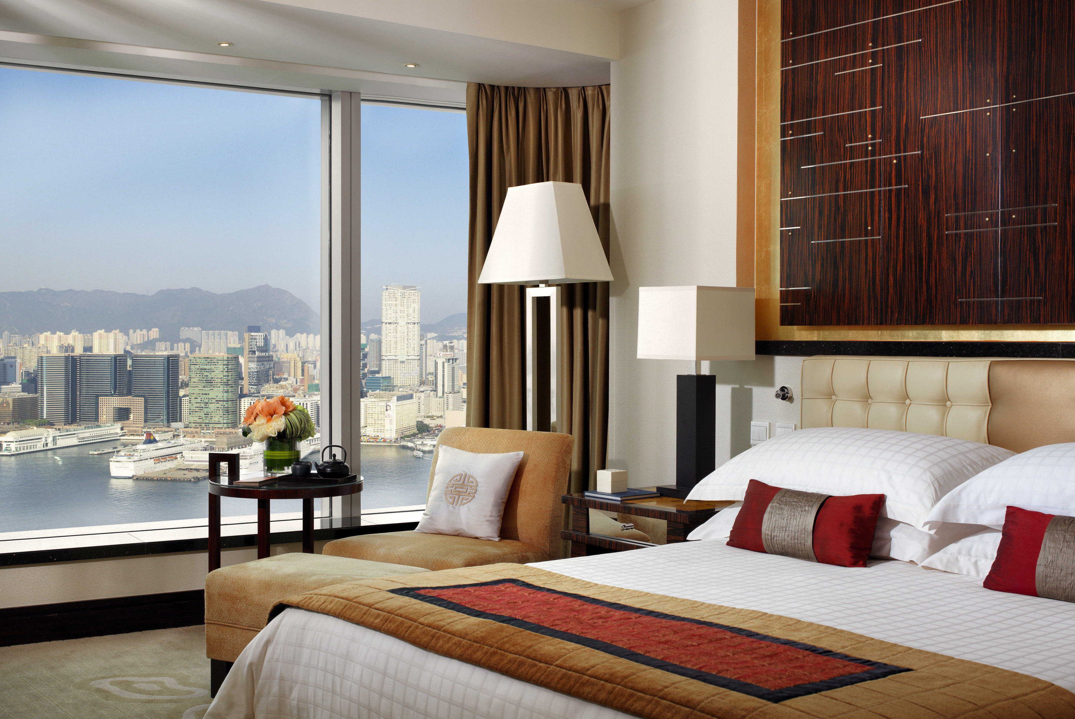 香港四季酒店(four seasons hotel hong kong)-豪华海景房(中宾)