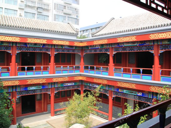 北京鄂尔多斯艾力(四合院)酒店 - 城市吧街景地图