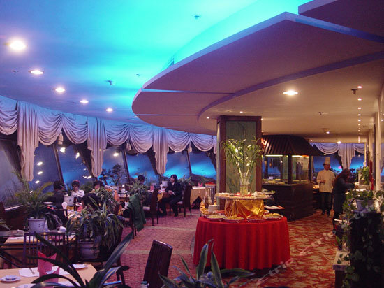 中山国际酒店旋转餐厅图片
