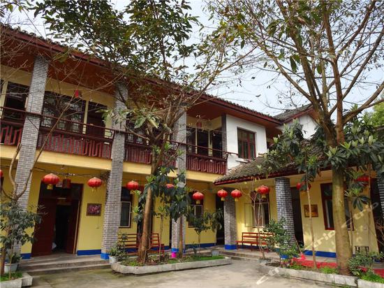 邛崃平乐古镇德贤居客栈外观