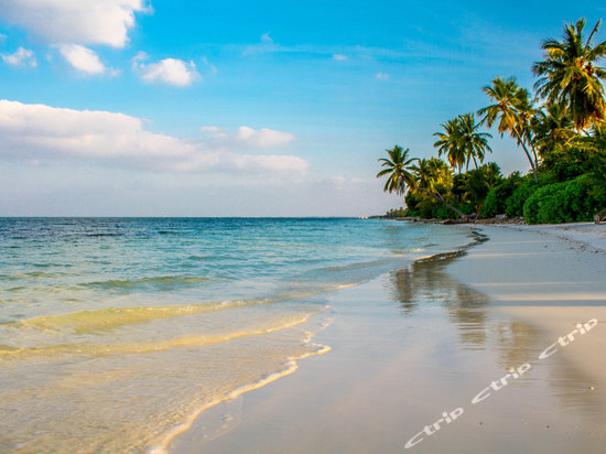 马尔代夫幸福岛6日4晚自由行 新航转机 送5999写真 含早晚餐