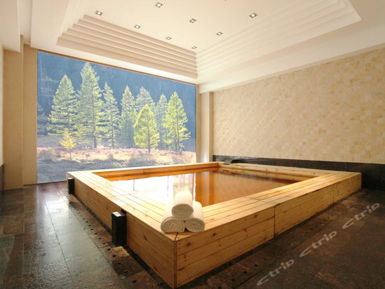 度假酒店坐落于长白山针阔混交林带,松江河等三条溪流从区内蜿蜒穿过