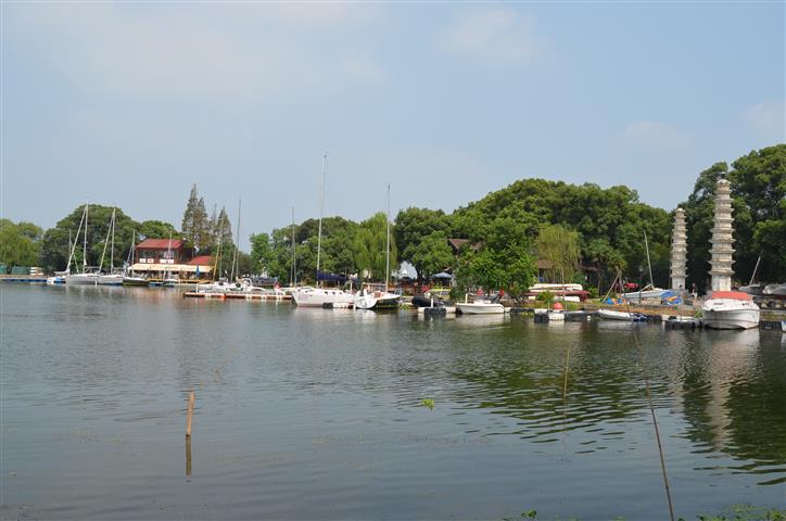 2013年9月15日,上海青浦(上海大觀園,澱山湖,朱家角溼地公園,朱家角