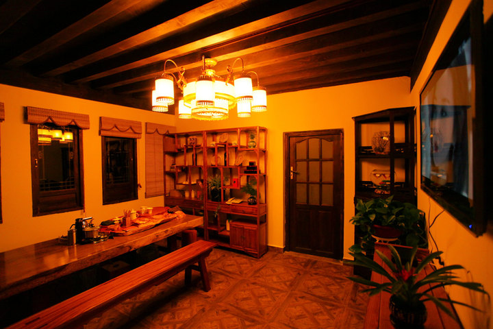 丽江楼兰阁客栈—大厅