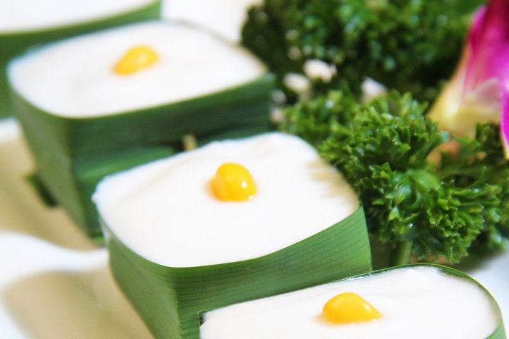 重庆长江畔1891江景主题酒店—泰式双人套餐-椰汁西米糕