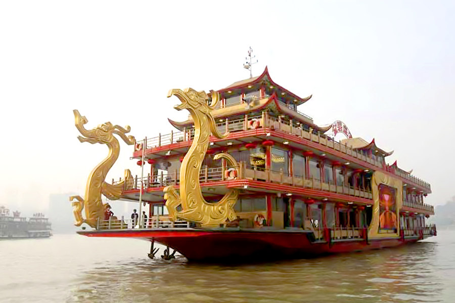 重庆夜景两江游-金碧皇宫船-普通电子票   