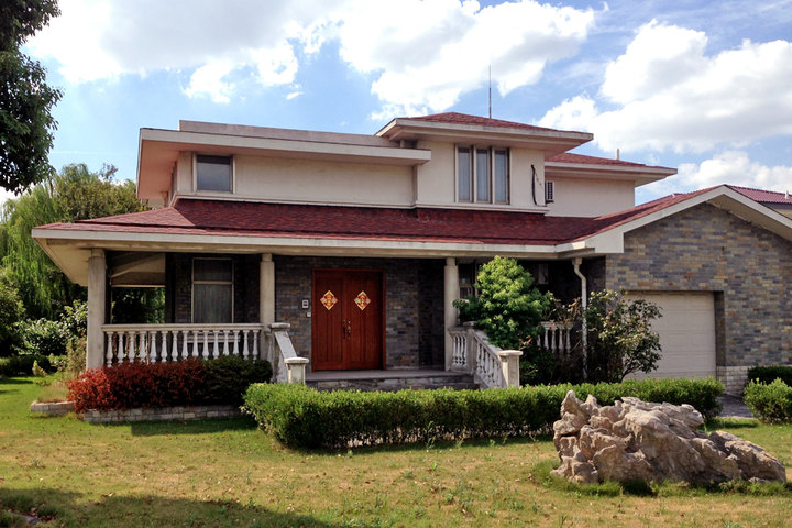 昆山阳澄湖别墅酒店—别墅区风景