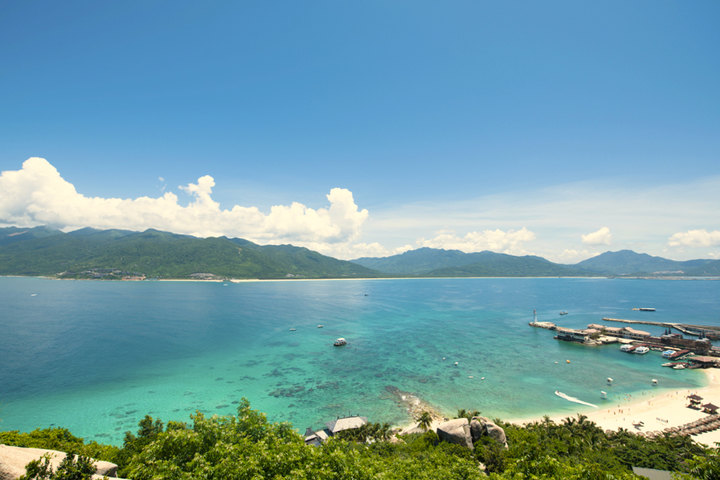 三亚分界洲岛海钓会所岸礁亲海房