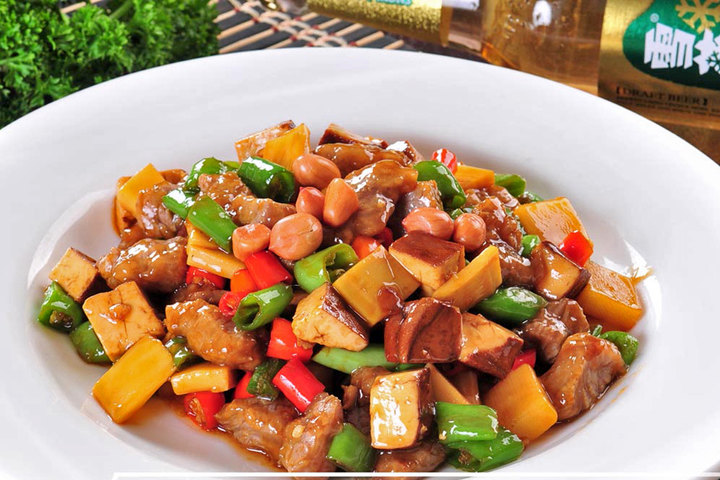杭州华凯酒店—宫保牛肉丁